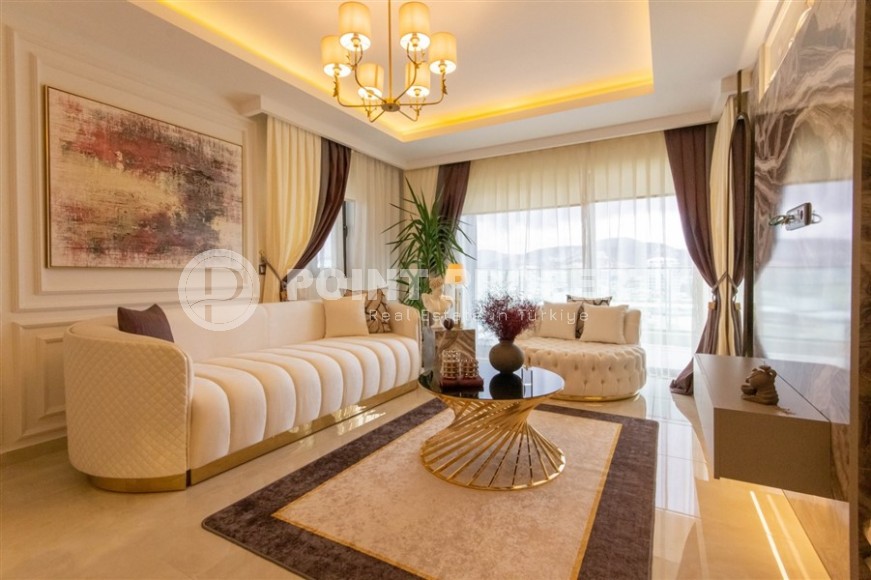 Панорамная квартира 60 м² на берегу моря в Махмутларе-id-8509-фото-5