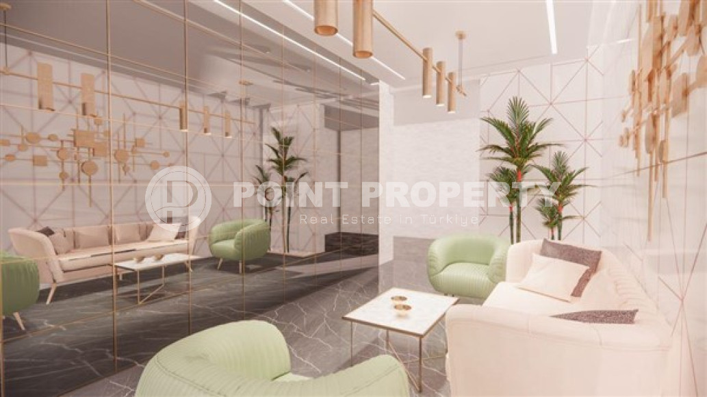 One bedroom apartment, 51m² in a residence under construction, at the foot of the mountains in Mahmutlar, Alanya-id-1665-photo-19