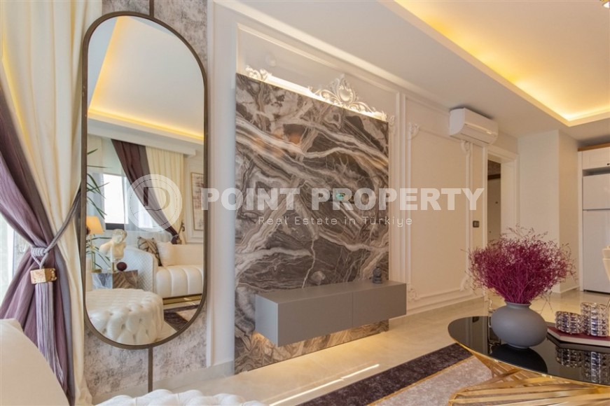 Панорамная квартира 60 м² на берегу моря в Махмутларе-id-8509-фото-8