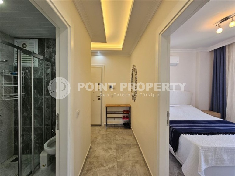 Стильная квартира 55 м² в ухоженном комплексе в Махмутларе-id-8514-фото-5