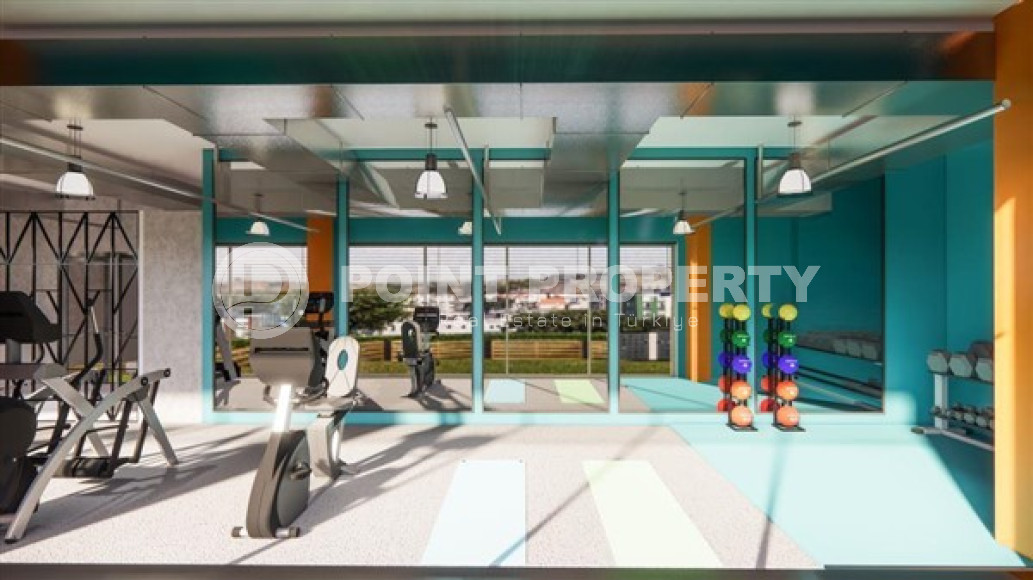 One bedroom apartment, 51m² in a residence under construction, at the foot of the mountains in Mahmutlar, Alanya-id-1665-photo-30