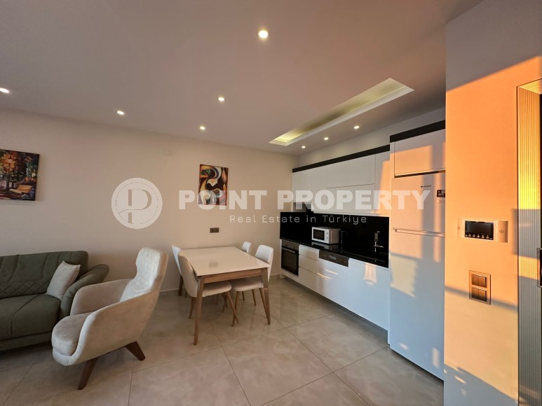 Видовая квартира 60 м² на первой береговой линии в Махмутларе-id-8519-фото-4