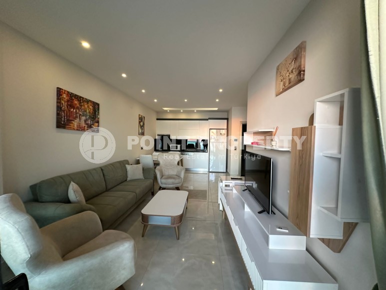 Видовая квартира 60 м² на первой береговой линии в Махмутларе-id-8519-фото-5