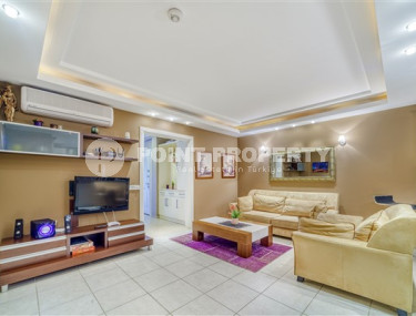 Three-room apartment, 115m², with mountain views in a residence with good infrastructure in Oba, Alanya-id-1666-photo-3