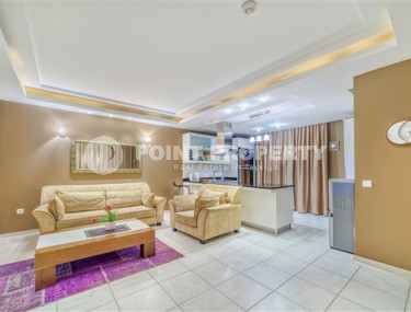 Three-room apartment, 115m², with mountain views in a residence with good infrastructure in Oba, Alanya-id-1666-photo-4