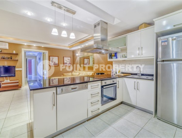 Three-room apartment, 115m², with mountain views in a residence with good infrastructure in Oba, Alanya-id-1666-photo-5