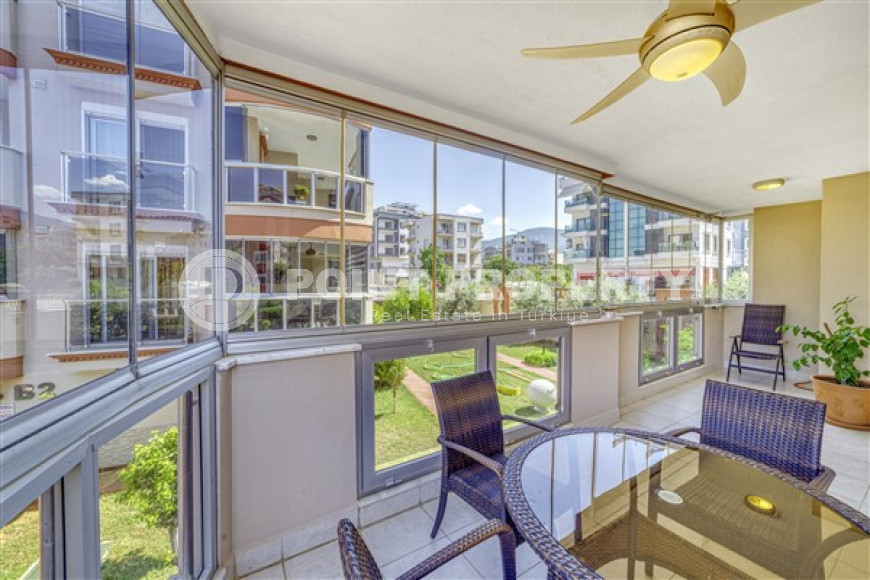 Three-room apartment, 115m², with mountain views in a residence with good infrastructure in Oba, Alanya-id-1666-photo-8