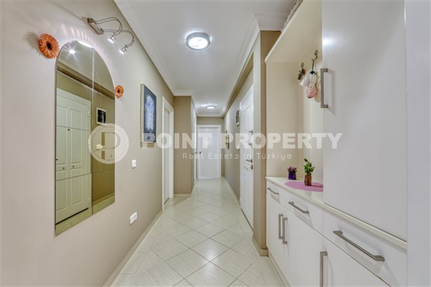 Three-room apartment, 115m², with mountain views in a residence with good infrastructure in Oba, Alanya-id-1666-photo-10