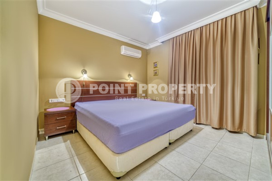 Three-room apartment, 115m², with mountain views in a residence with good infrastructure in Oba, Alanya-id-1666-photo-13