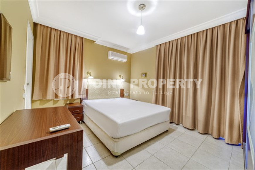 Three-room apartment, 115m², with mountain views in a residence with good infrastructure in Oba, Alanya-id-1666-photo-16