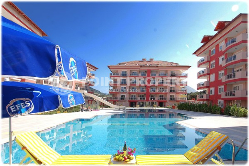 Three-room apartment, 115m², with mountain views in a residence with good infrastructure in Oba, Alanya-id-1666-photo-26