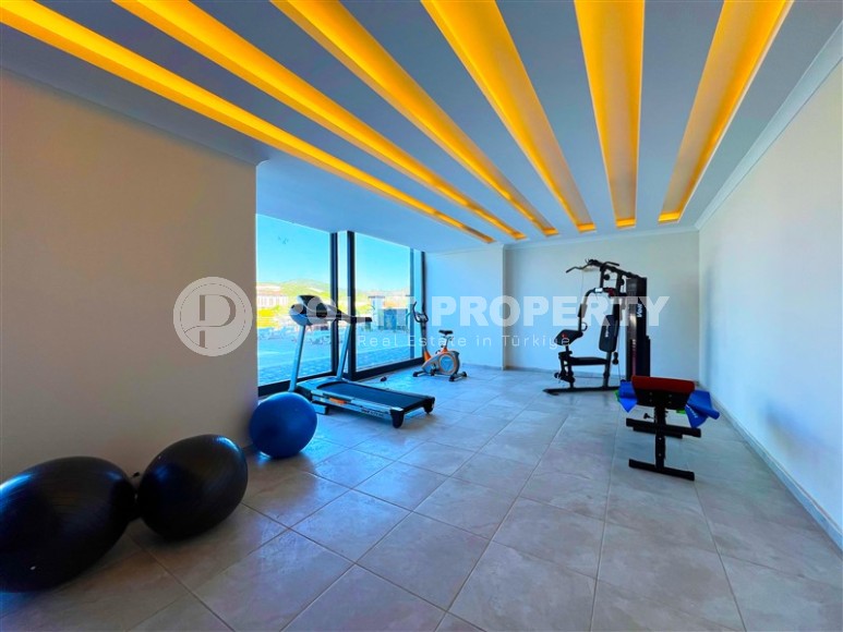 Недорогая квартира с чистовой отделкой в двух километрах от моря, в спокойном районе Аланьи - Демирташ-id-8122-фото-13