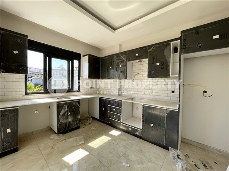 Apartment 1+1, 49 m², in a complex with infrastructure at the commissioning stage in the Oba area, Alanya-id-1668-photo-3