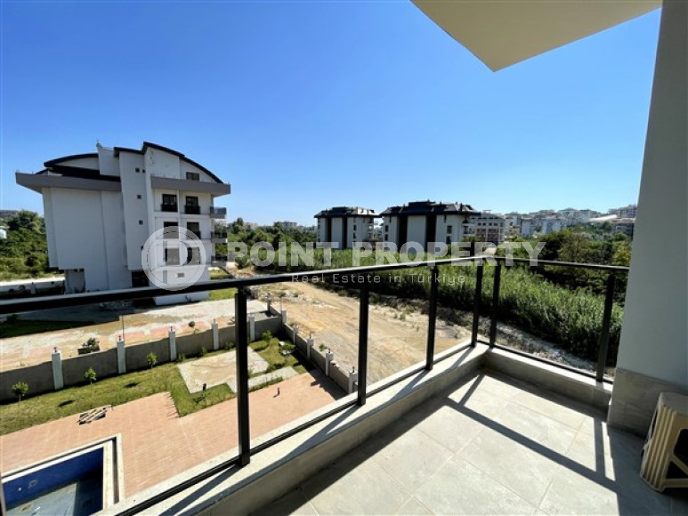 Apartment 1+1, 49 m², in a complex with infrastructure at the commissioning stage in the Oba area, Alanya-id-1668-photo-8