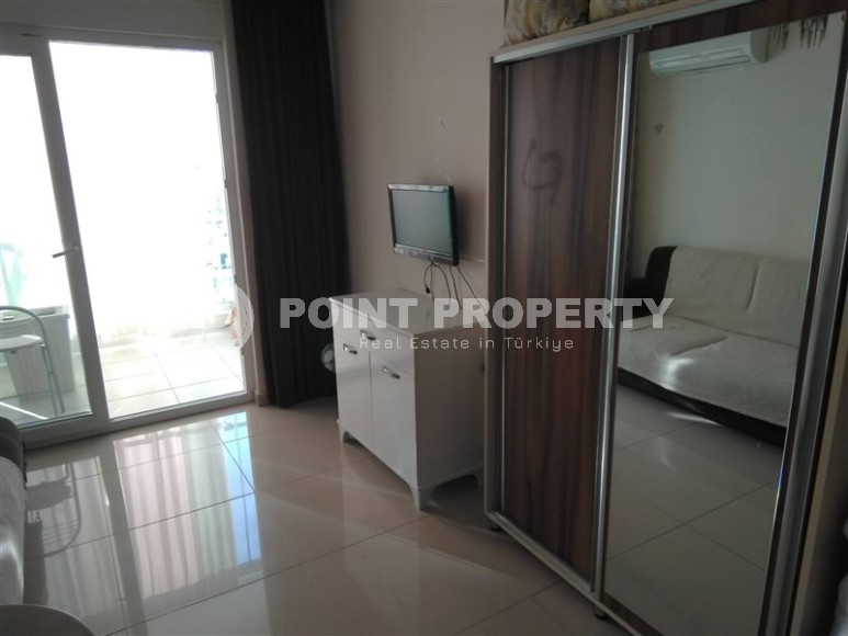 Недорогая квартира-студия в Махмутларе с мебелью и техникой-id-8553-фото-3