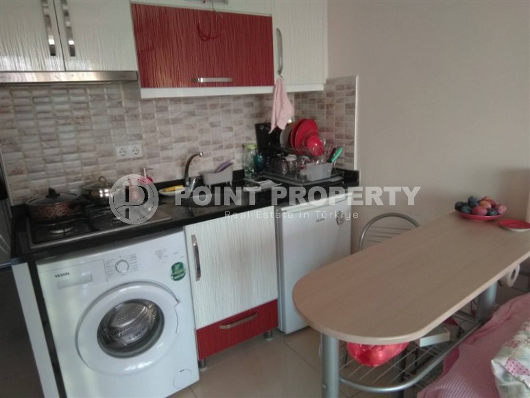 Недорогая квартира-студия в Махмутларе с мебелью и техникой-id-8553-фото-4