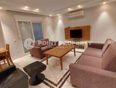 View furnished apartment, 115m², in a cozy residence with infrastructure in Oba, Alanya-id-1669-photo-2