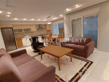 View furnished apartment, 115m², in a cozy residence with infrastructure in Oba, Alanya-id-1669-photo-3