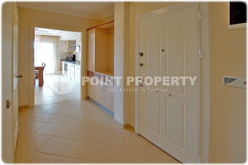 View furnished apartment, 115m², in a cozy residence with infrastructure in Oba, Alanya-id-1669-photo-11
