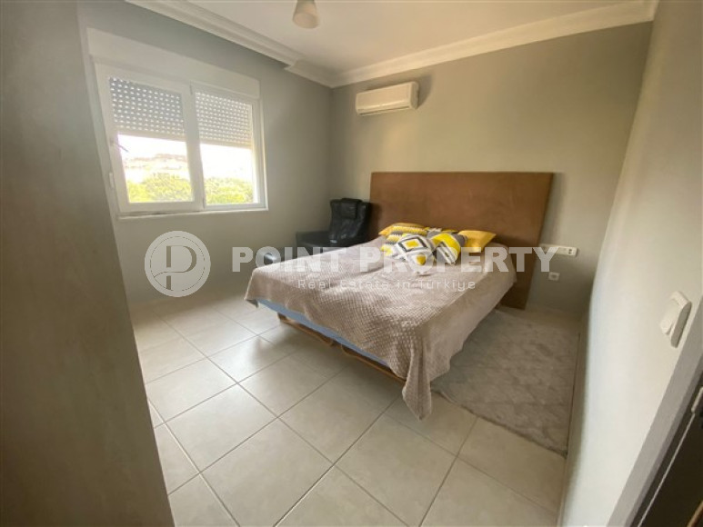 View furnished apartment, 115m², in a cozy residence with infrastructure in Oba, Alanya-id-1669-photo-17