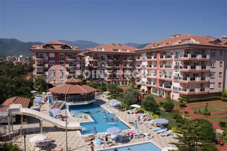 View furnished apartment, 115m², in a cozy residence with infrastructure in Oba, Alanya-id-1669-photo-20