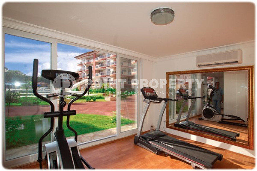 View furnished apartment, 115m², in a cozy residence with infrastructure in Oba, Alanya-id-1669-photo-29