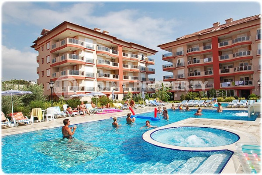 View furnished apartment, 115m², in a cozy residence with infrastructure in Oba, Alanya-id-1669-photo-31