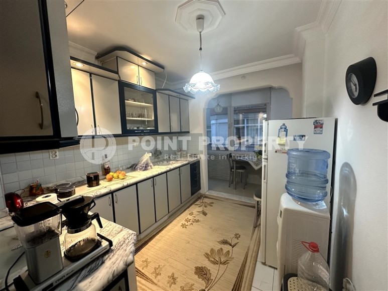 Меблированная квартира 150 м² в центре Аланьи с отдельной кухней,  ВНЖ-id-8570-фото-7