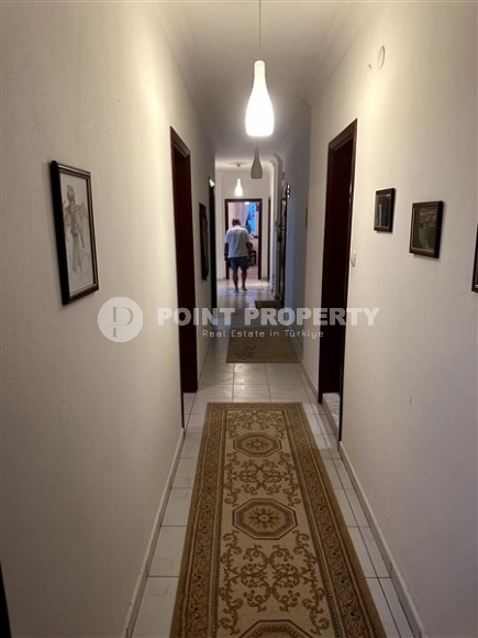 Меблированная квартира 150 м² в центре Аланьи с отдельной кухней,  ВНЖ-id-8570-фото-14