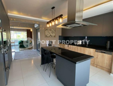 Стильный садовый дуплекс 3+1, 240м², в элитном комплексе района Каргыджак, Алания-id-1670-фото-3