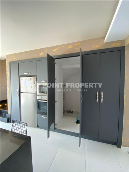 Стильный садовый дуплекс 3+1, 240м², в элитном комплексе района Каргыджак, Алания-id-1670-фото-4