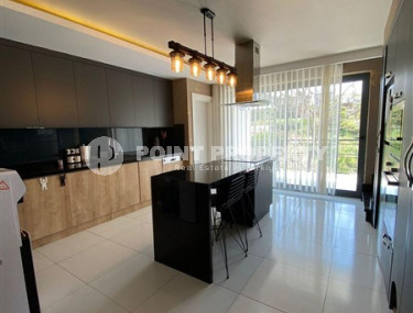 Стильный садовый дуплекс 3+1, 240м², в элитном комплексе района Каргыджак, Алания-id-1670-фото-5