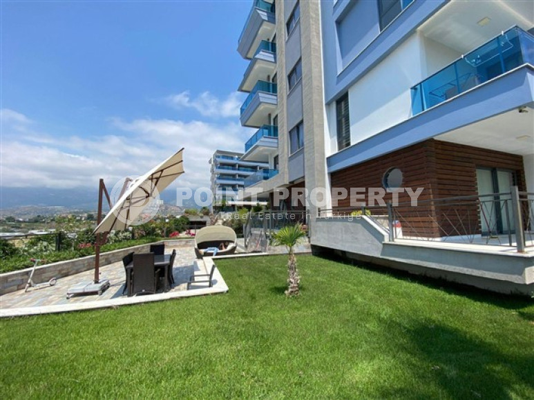 Стильный садовый дуплекс 3+1, 240м², в элитном комплексе района Каргыджак, Алания-id-1670-фото-8