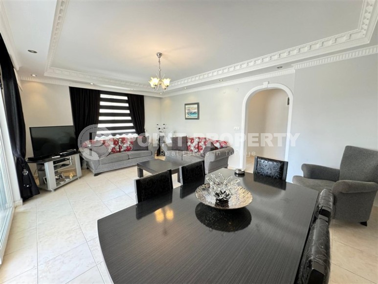 Меблированная квартира 115 м² с двумя спальнями в Махмутларе-id-8575-фото-3