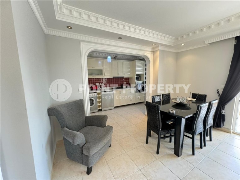 Меблированная квартира 115 м² с двумя спальнями в Махмутларе-id-8575-фото-4