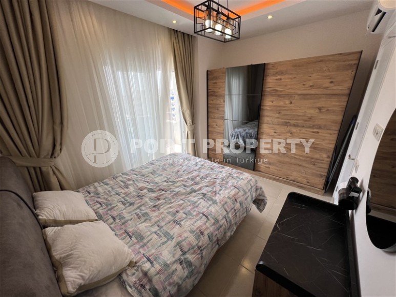 Светлая квартира 50 м² недалеко от моря в Махмутларе-id-8581-фото-5