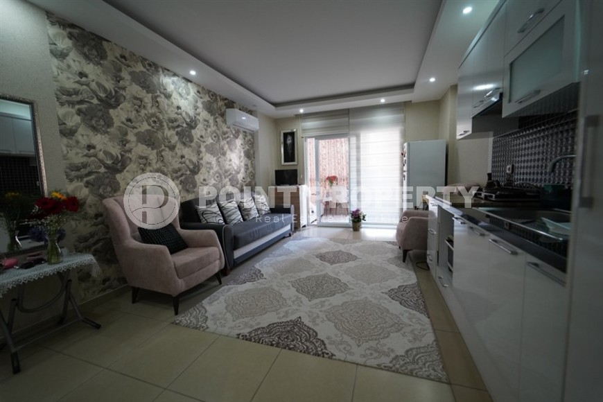 Современная квартира-студия 40 м² в Махмутларе-id-8586-фото-5