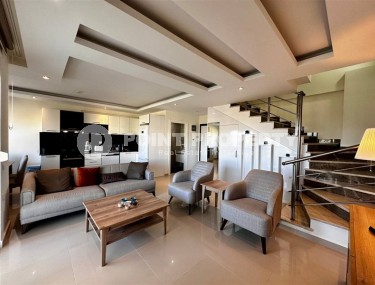 Стильный дуплекс 120 м² в Авсалларе: комфорт и великолепный вид на море-id-8587-фото-2