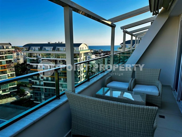 Стильный дуплекс 120 м² в Авсалларе: комфорт и великолепный вид на море-id-8587-фото-11