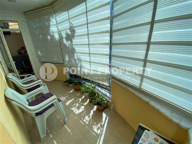 Меблированная квартира двумя спальнями, 95м², в доме городского типа в центре Алании-id-1671-фото-4