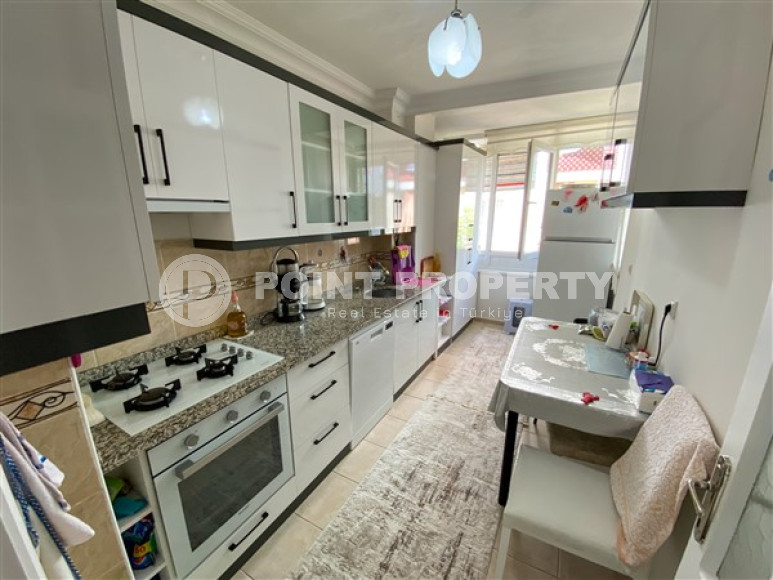 Меблированная квартира двумя спальнями, 95м², в доме городского типа в центре Алании-id-1671-фото-5