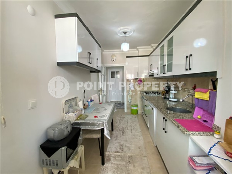 Меблированная квартира двумя спальнями, 95м², в доме городского типа в центре Алании-id-1671-фото-6