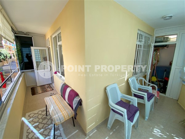 Меблированная квартира двумя спальнями, 95м², в доме городского типа в центре Алании-id-1671-фото-7