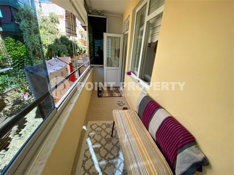 Меблированная квартира двумя спальнями, 95м², в доме городского типа в центре Алании-id-1671-фото-8