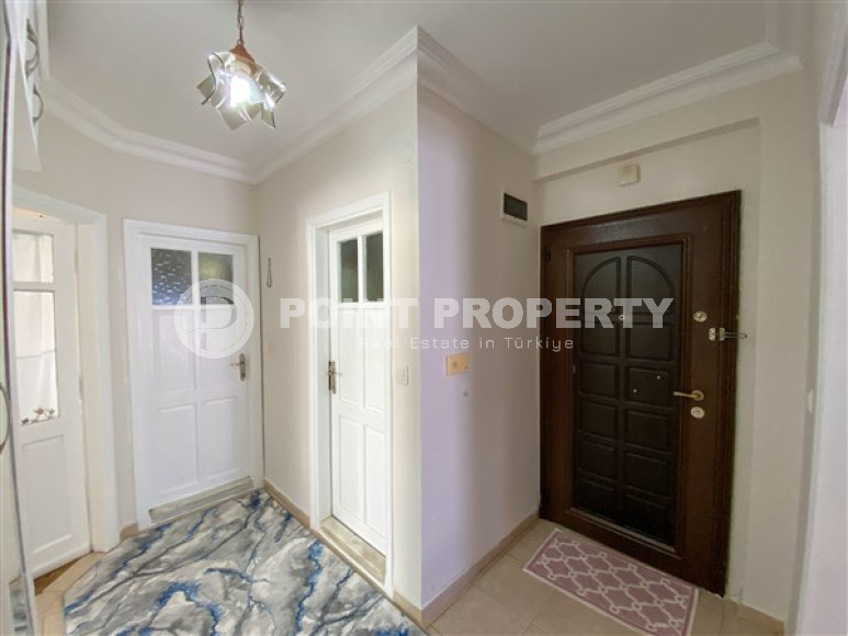 Меблированная квартира двумя спальнями, 95м², в доме городского типа в центре Алании-id-1671-фото-9