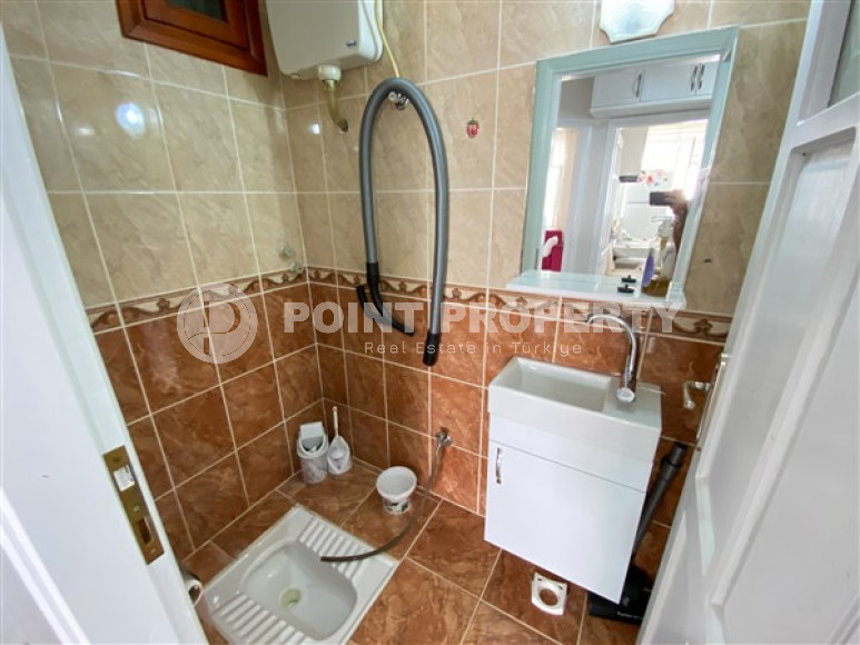 Меблированная квартира двумя спальнями, 95м², в доме городского типа в центре Алании-id-1671-фото-10