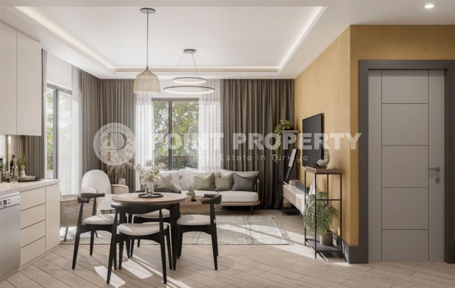 Готовые квартиры 1+1 в новом проекте в районе Алтынташ, Анталья-id-8597-photo-6