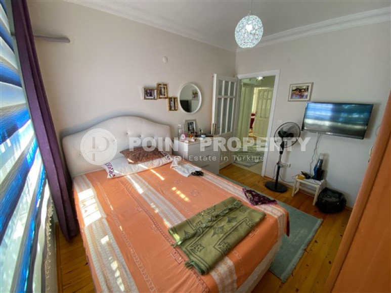 Меблированная квартира двумя спальнями, 95м², в доме городского типа в центре Алании-id-1671-фото-17