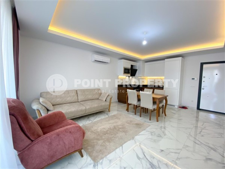 Двухкомнатная квартира, 60м² в центре Алании, в современном комплексе с инфраструктурой-id-1672-фото-2