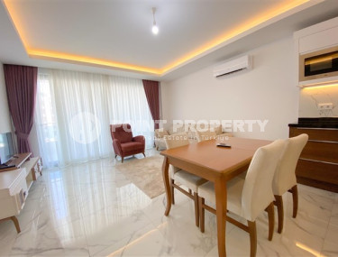 Двухкомнатная квартира, 60м² в центре Алании, в современном комплексе с инфраструктурой-id-1672-фото-4